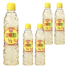 오뚜기 양조식초, 500ml, 5개