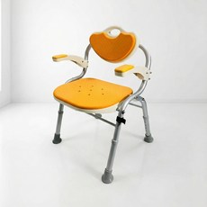 로뎀복지용구 장기요양 본인부담금 환자 접이식 어르신 노인 목욕의자 쿠션분리 높이조절 SMC01