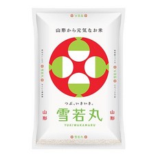 日本山形雪若丸米 (2kg) - 日本米專賣 原裝進口 產地直送 附發票, 1個