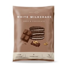 BODY GOALS 飽飽控卡白奶昔, 1個, 巧酥可可 30g <全素>