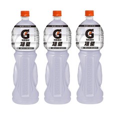 롯데칠성음료 게토레이 제로, 1.5L, 3개
