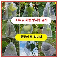 무화과 포장지 봉지 매쉬망 주머니 싸개 포장, 1개, 9x12cm 50개입