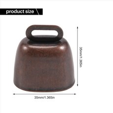 16pcs 젖소 양 양 방목 구리 벨 작은 황동 벨 소 염소 농장 시끄러운 종소리 장거리 말 철분 종소리