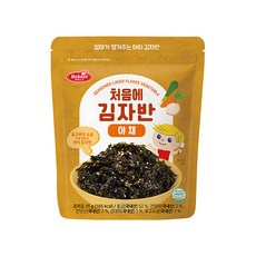 베베스트 처음에 김자반 아기반찬 김반찬 주먹밥, 야채맛, 25g, 1개