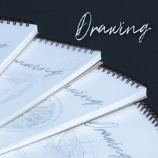 [스타일] 3000 드로잉북 크로키북 상철 4종세트, 5. 4종혼합, 4권