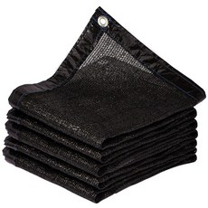 WindscreenSupplyCo 45-95% 정원 및 테라스용 튼튼한 쉐이드 천 통기성 있는 쉐이드 네트 야외 자외선 차단용 그로밋 포함 정원 식물 커버 온실 및 테라, 45%