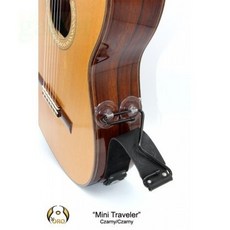 DE ORO 吉他演奏支撐架 Mini Traveler 旅行吉他專用, 1個, 黑色