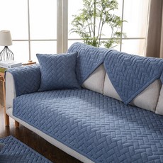 러빙랩 알레그리아 순면 모던 누빔 쇼파패드 논슬립 소파 패드