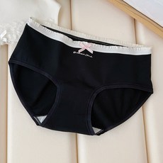 girlish club 女士純棉內褲 7A抑菌加長襠木耳邊設計, XL【建議120—140斤】