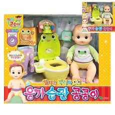 [픽홀] 아기인형놀이 인형놀이세트 소꿉놀이 인형놀이 응가습관 콩콩이