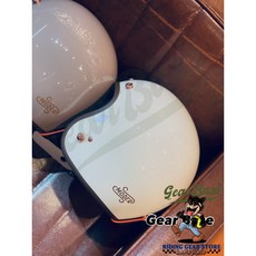 【Gear Base 吉兒基地】 摩德 MODER 安全帽 BELLE貝爾(小帽體)-亮光椰奶白 復古帽, 1個