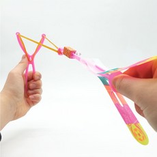 불빛 낙하산 새총형낙하산 슈팅낙하산, 랜덤, 1개