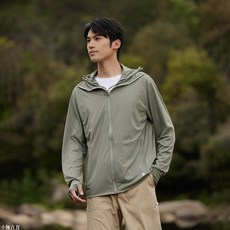 台灣出貨 男女通用戶外冰絲防晒皮膚衣 男士夏季防紫外線輕薄透氣情侶防晒服外套