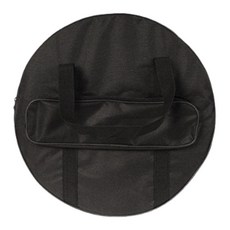 GHSHOP 심벌즈 가방 운반 케이스 부드러운 안감 옥스포드 천 공 가방 여행용 보관 가방 공연 쇼 무대 연습용, 검은색, 1개