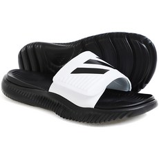 adidas 愛迪達 alphabounce拖鞋+運動口罩, 255, 白劍