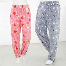 (2025년 생산) 캐릭터 극세사 울트라 수면바지 남성용 여성 수면잠옷 겨울 파자마