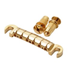 göldo Wrapper Tailpiece 反繞式琴橋拉弦板 鋁合金輕量化 M8立柱, Gold 金色, 1個