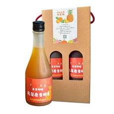 THIS味販賣部 日日好酵鳳梨康普酵素300MLx16瓶 (鳳梨酵素禮盒) - 促進消化、天然健康、送禮首選, 1套, 300ml