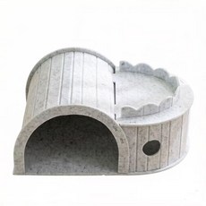 펠트 터널 고양이 장난감 스크래쳐 숨숨집 실내용 고양이 장난감, 111개, 회색