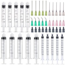 25 팩 1ml 3ml 5ml 10ml 20ml 계량 디스펜서 30ml 글루 보틀 14ga 16ga 18ga 20ga 22ga 디스펜서 액세서리 및 캡 계량 및 리필, 15 Pack