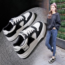 스타일닥터 여성 캐주얼 운동화 편안한 통굽 워킹화 데일리 피트니스화