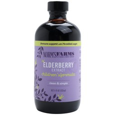 NORM'S FARMS 接骨木提取物兒童配方, 1個, 237毫升