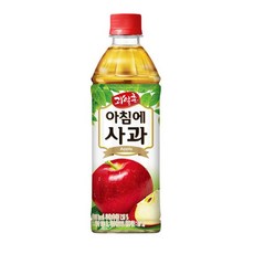 과일촌 아침에 사과, 500ml, 12개
