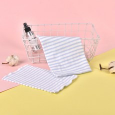 新生兒彩棉肚圍寶寶護肚子彈力肚兜柔軟圍兜嬰兒用品圍兜量大優惠, 1個, 【2個裝】17藍色條紋單層