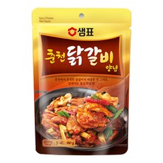 춘천닭갈비 샘표 춘천 닭갈비 양념 180g