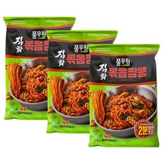 풀무원 직화 볶음 짬봉 (2인) 406.8g, 3개