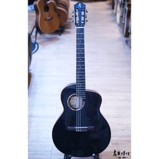 烏克時代 Anuenue鳥吉他 2024新款LN77E 黑虎紋薄桶舞台電聲系列 41吋古典跨界尼龍, 1個, 黑虎紋