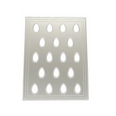 이스터 에그 버니 메탈 커팅 다이 스크랩부킹 스텐실 다이 컷 카드 엠보싱 DIY 사진 앨범 템플릿 몰드 장식, E
