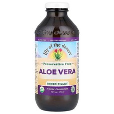 Lily of the Desert 알로에베라즙 내부 과육 사용 473ml(16fl oz) LTD-83016, 1개