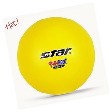 스타스포츠 소프트 피구공 4호 옐로우 안전 공놀이 CB854S 체육수업