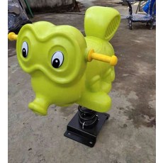 놀이터 시소 스프링 흔들 의자 용수철 동물 야외 공원, CI