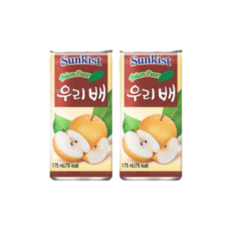 썬키스트 우리 배, 175ml, 20개