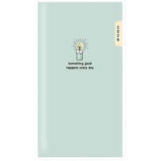 2026年 週誌 48K彩色日曆手冊 手帳 行事曆 年度日誌, 48K彩色日曆手冊-綠色/CDN-655, 1個