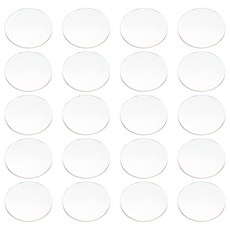 아크릴 섀시 디스플레이 페데스탈 투명 6x0.2cm