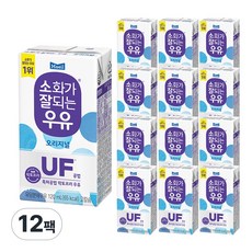 매일유업 소화가잘되는우유 오리지널 미니 120ml 12팩