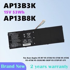 AP13B3K 노트북 배터리 ACER Aspire V7-482 V5-573 용