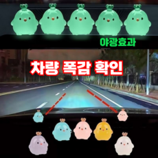 제이템 초보운전 가이드라인 차폭감 스티커 운전감 스티커 피규어 장식, 4개, 퍼플Purple