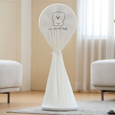 폴라도레 선풍기 커버 전기종 보관용 스판 덮개, 04-문곰이