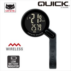 캣아이 원형 자전거 속도계 무선 속도계 QUICK, 1개