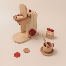 국내백화점 키앤비 장난감 역할놀이 아인바움 원목 카페놀이 캡슐 커피머신 선물, 국내백화점 키앤비 장난감 역할놀이 아인바움 원목 카페놀