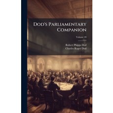 (영문도서)Dod's Parliamentary Companion Hardcover, Hutson Street Press, English, 9781023808828