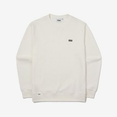 [FILA] 유니 베이직 로고 맨투맨_FS2POE3101X_OWH