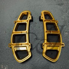 CJ motor Vespa 偉士牌 水箱罩 GTS 300 250 專用保護改裝配件, 金 Gold