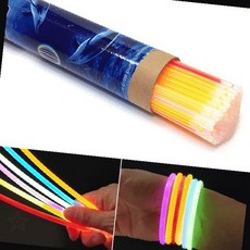 축제 공연 발광 손목밴드 다회용 야간 행사 파티 야외 활동 어린이 성인, 1개, 손짝짝이(색상랜덤)