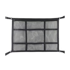一朵花 車用置物袋 儲物網袋, 1個, 汽車頂棚收納袋
