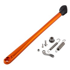 KTM XC XCW XCF XCFW EXC EXCF 2008-2023 및 허스크바나 TE FE TX FX FS 2012-2023용 스프링 키트 포함 오토바이 주차 사이드 스탠드, [02] Orange B